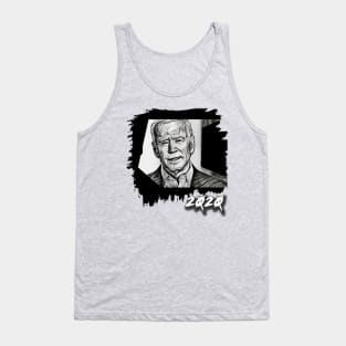 Joe Biden 2020 artistic shirts and designs. Tank Top